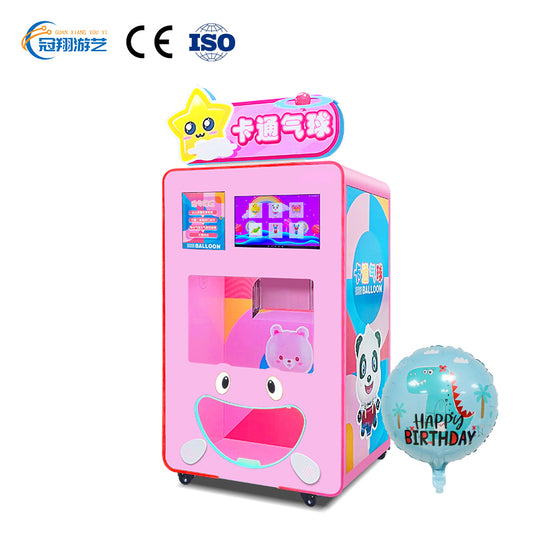 Funspace New Design Shopping Mall Coin Operated Cash Banknote Balloon Vending Machine for Amusement Park