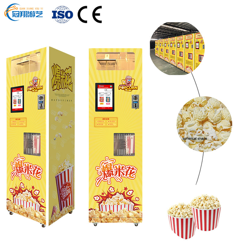 Customer Satisfaction Guaranteed Popcorn Machine Commercial Automatic Popcorn Vending Machine Supplier De Commerce De 'Qualité