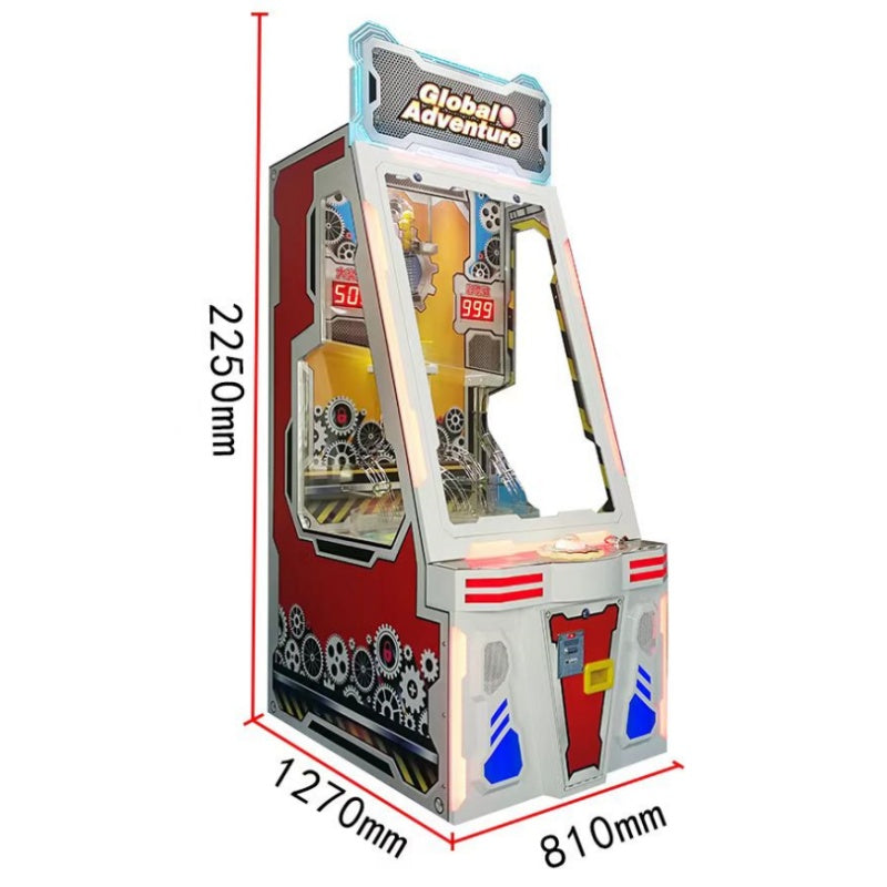 Custom High Quality Interactive Lottery Adventure Game State-Of-The-Art Lights Sounds Worldwide Adventure Lottery Machine