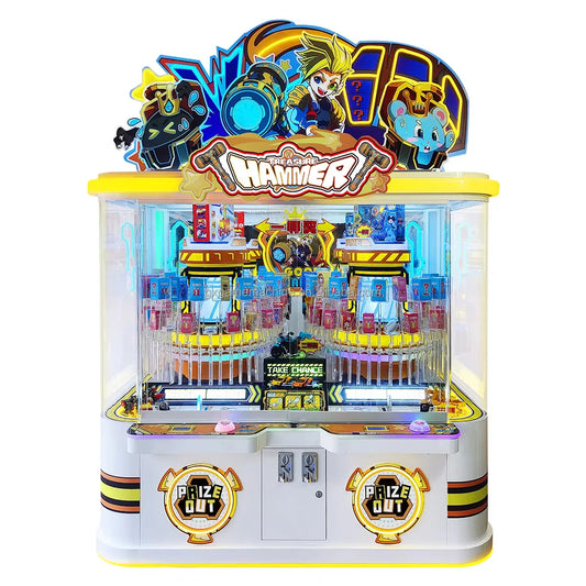 High Quality Coin-Operated Crane Claw Game Machine Personalized Prize Gift Vending Toy Skill-Based New Console Plastic Plush