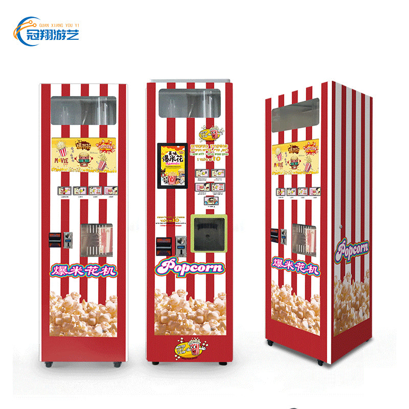 Customer Satisfaction Guaranteed Popcorn Machine Commercial Automatic Popcorn Vending Machine Supplier De Commerce De 'Qualité